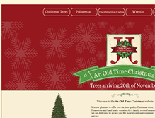 Tablet Screenshot of anoldtimechristmas.com